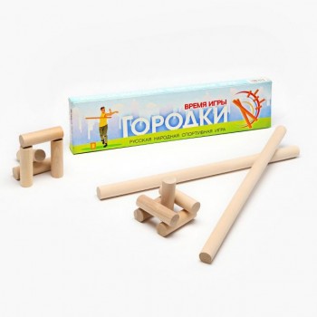Спортивная игра "Городки"